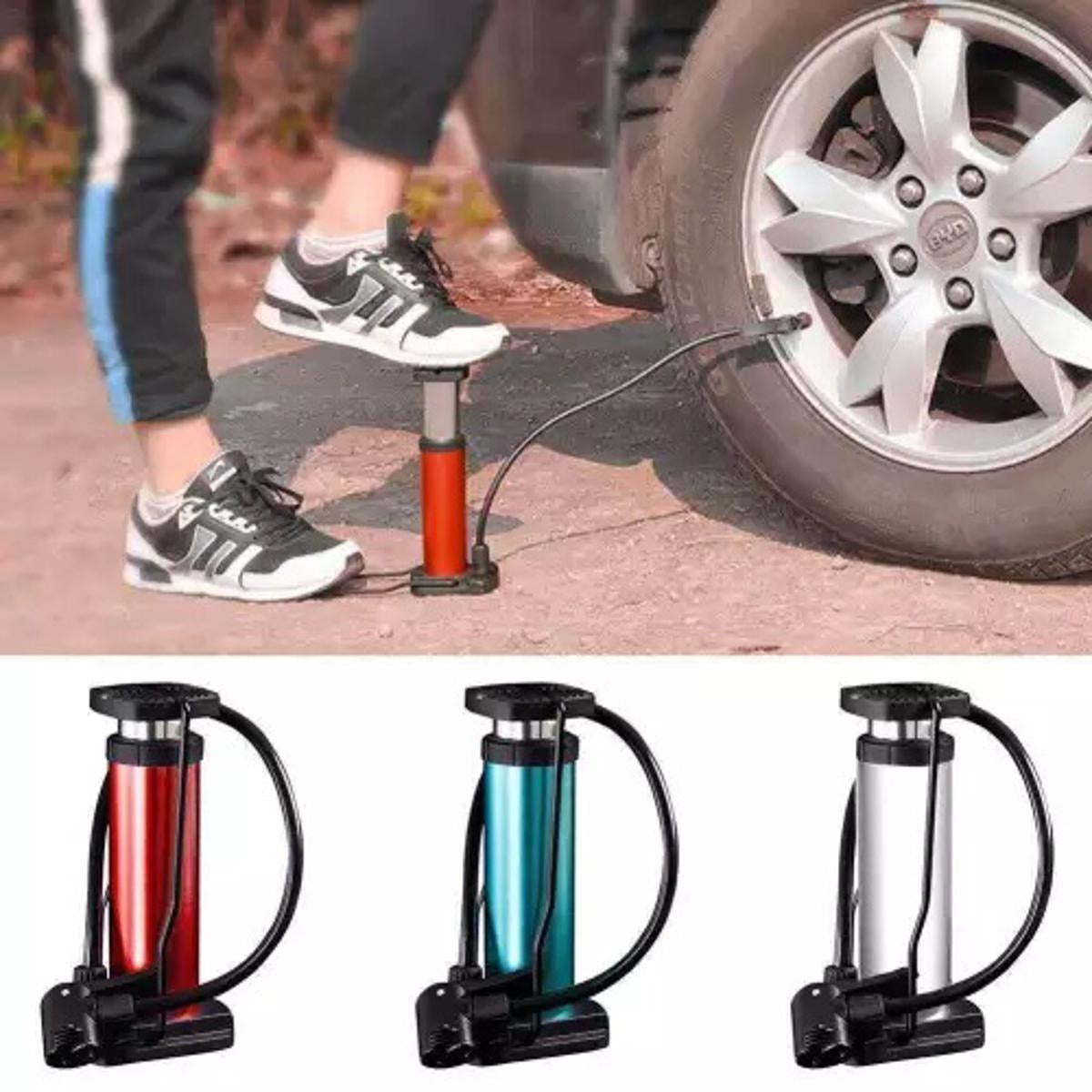 High Pressure Foot Air Pump – Heavy-Duty Mini Foot Pump for car and bike