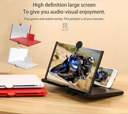 F3 Mobile Screen Magnifier | Enlarged Mobile Screen Amplifier Large Screen Eyes Protection (Random Color)