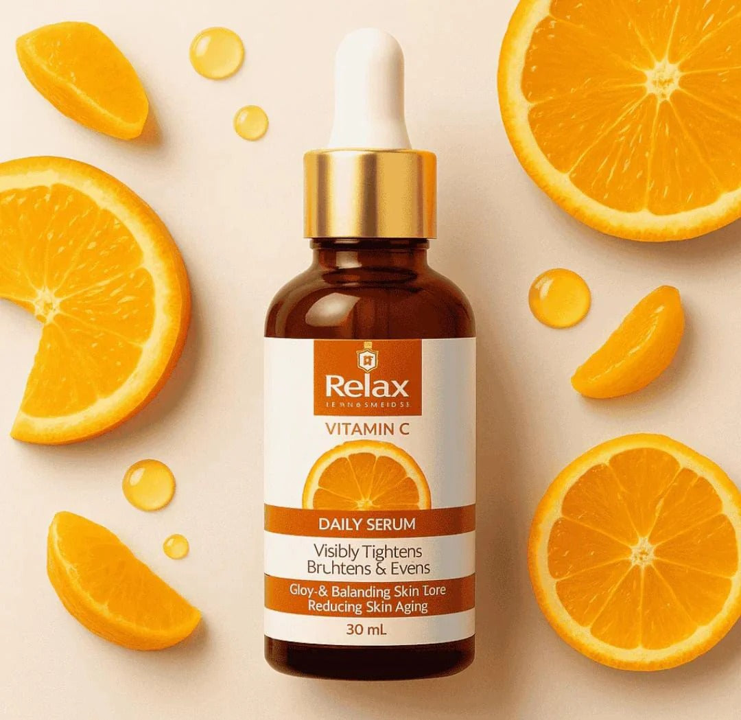Relax Vitamin C Daily Face Serum – Brightening & Healthy Radiant Skin