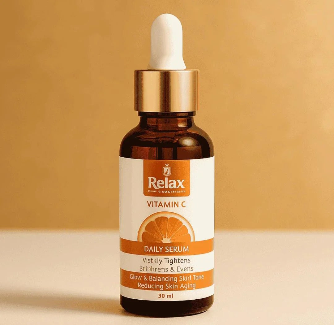 Relax Vitamin C Daily Face Serum – Brightening & Healthy Radiant Skin